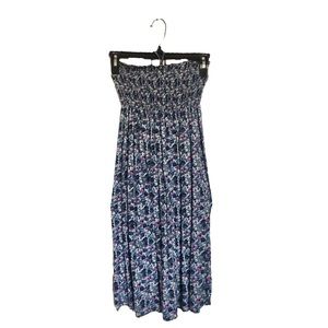 Flowy halter summer dress